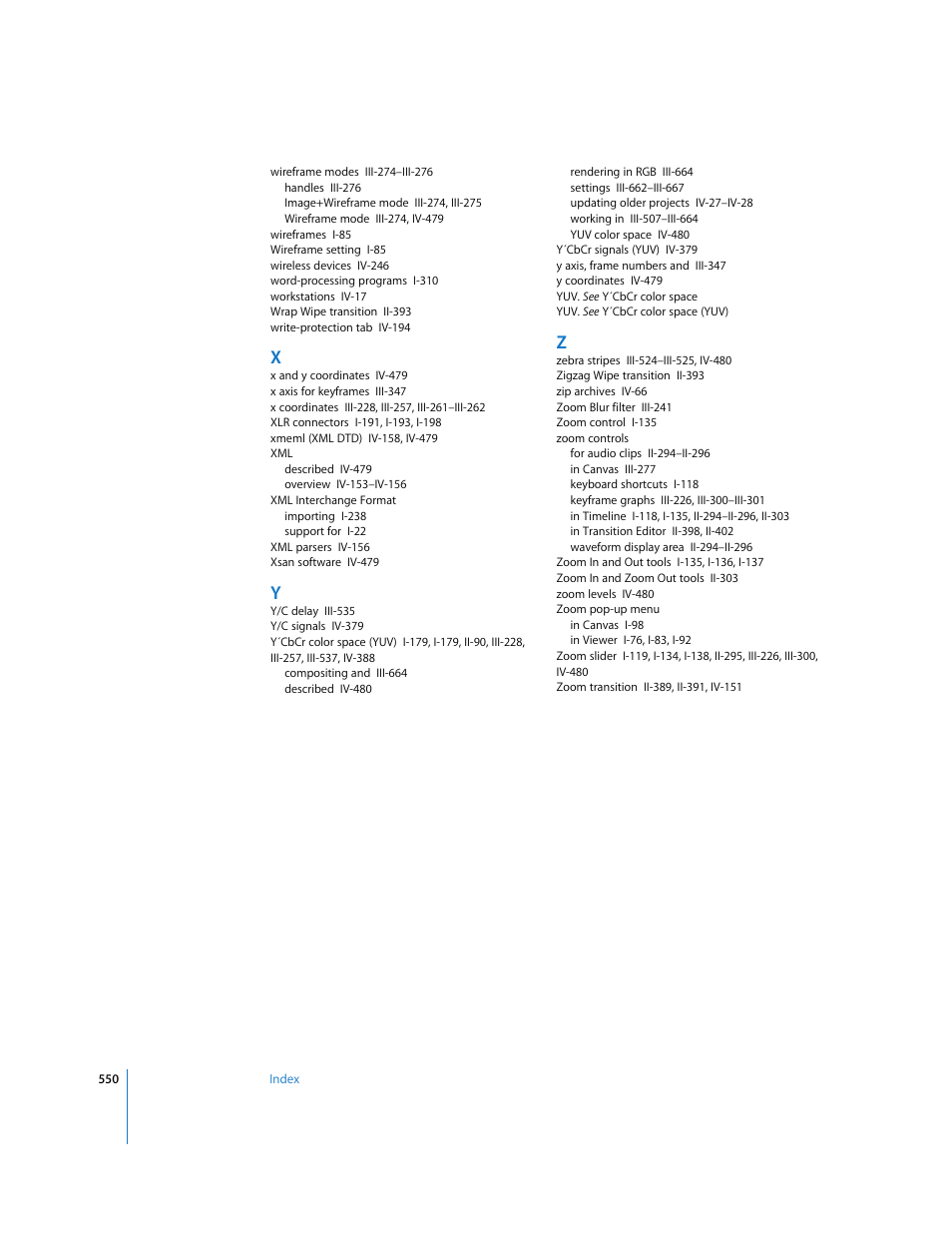 Apple Final Cut Pro 6 User Manual | Page 2033 / 2033