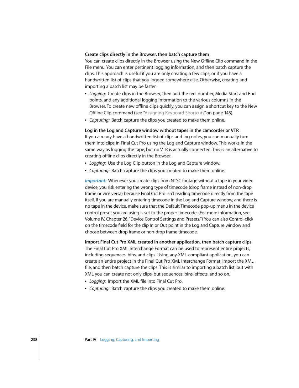 Apple Final Cut Pro 6 User Manual | Page 239 / 2033