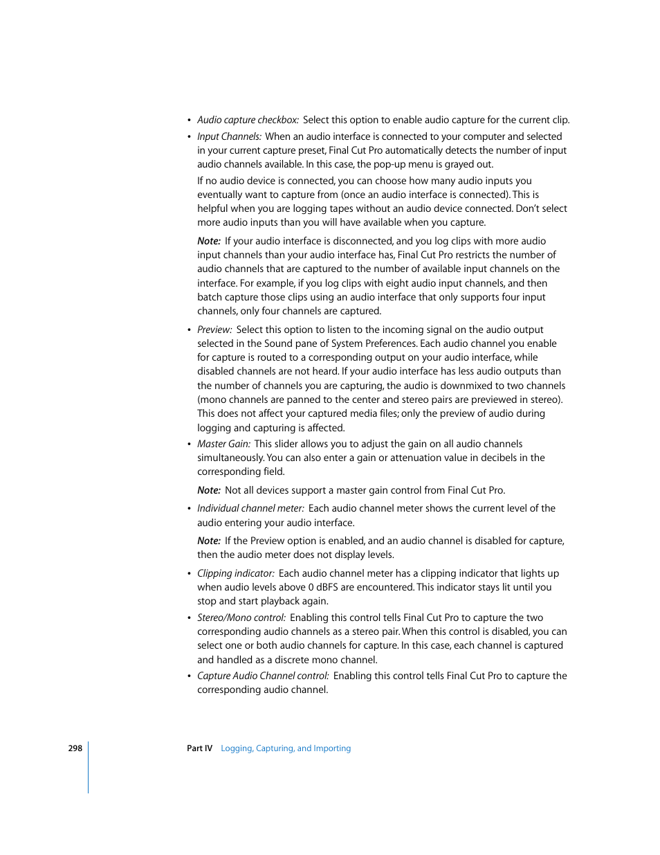 Apple Final Cut Pro 6 User Manual | Page 299 / 2033