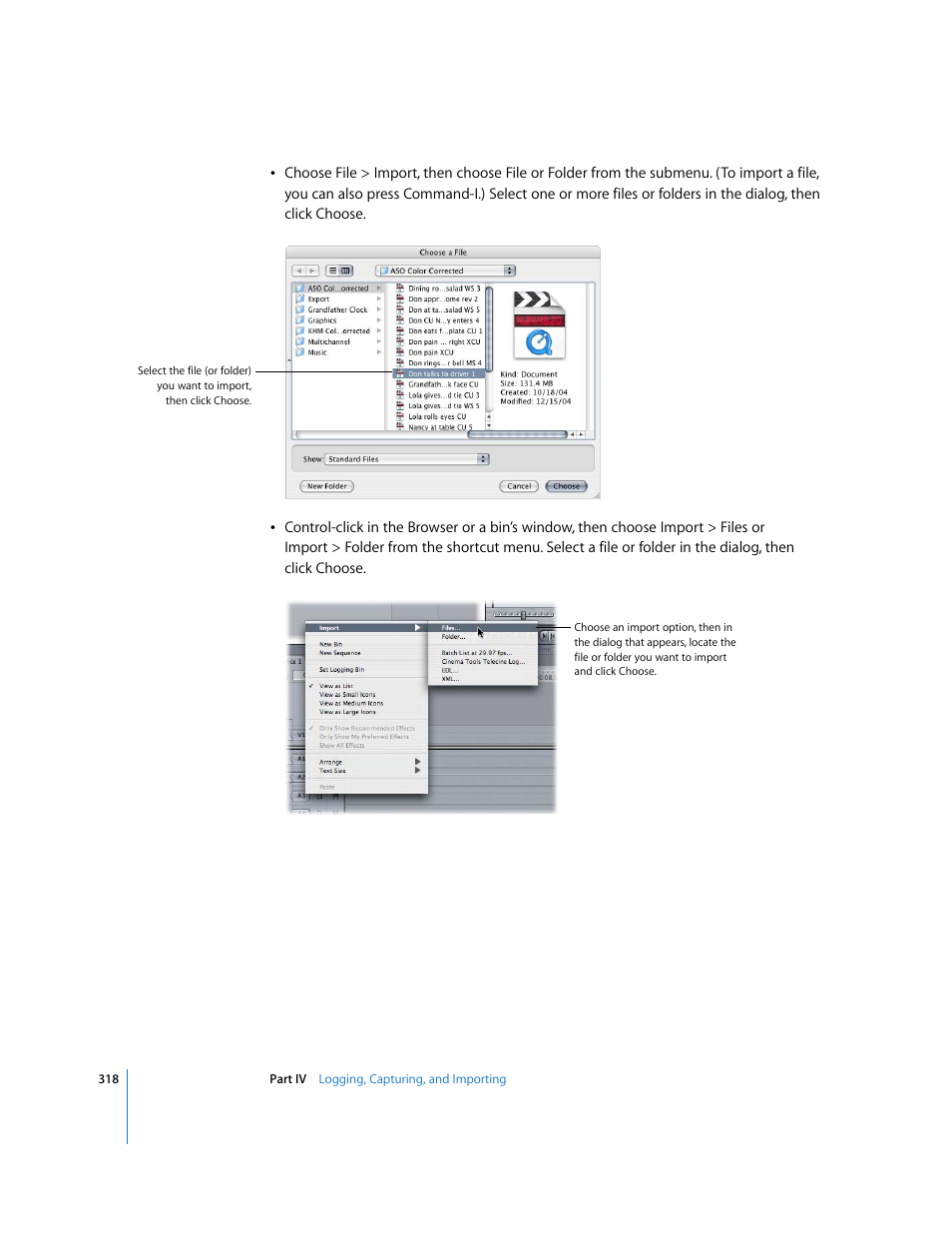 Apple Final Cut Pro 6 User Manual | Page 319 / 2033
