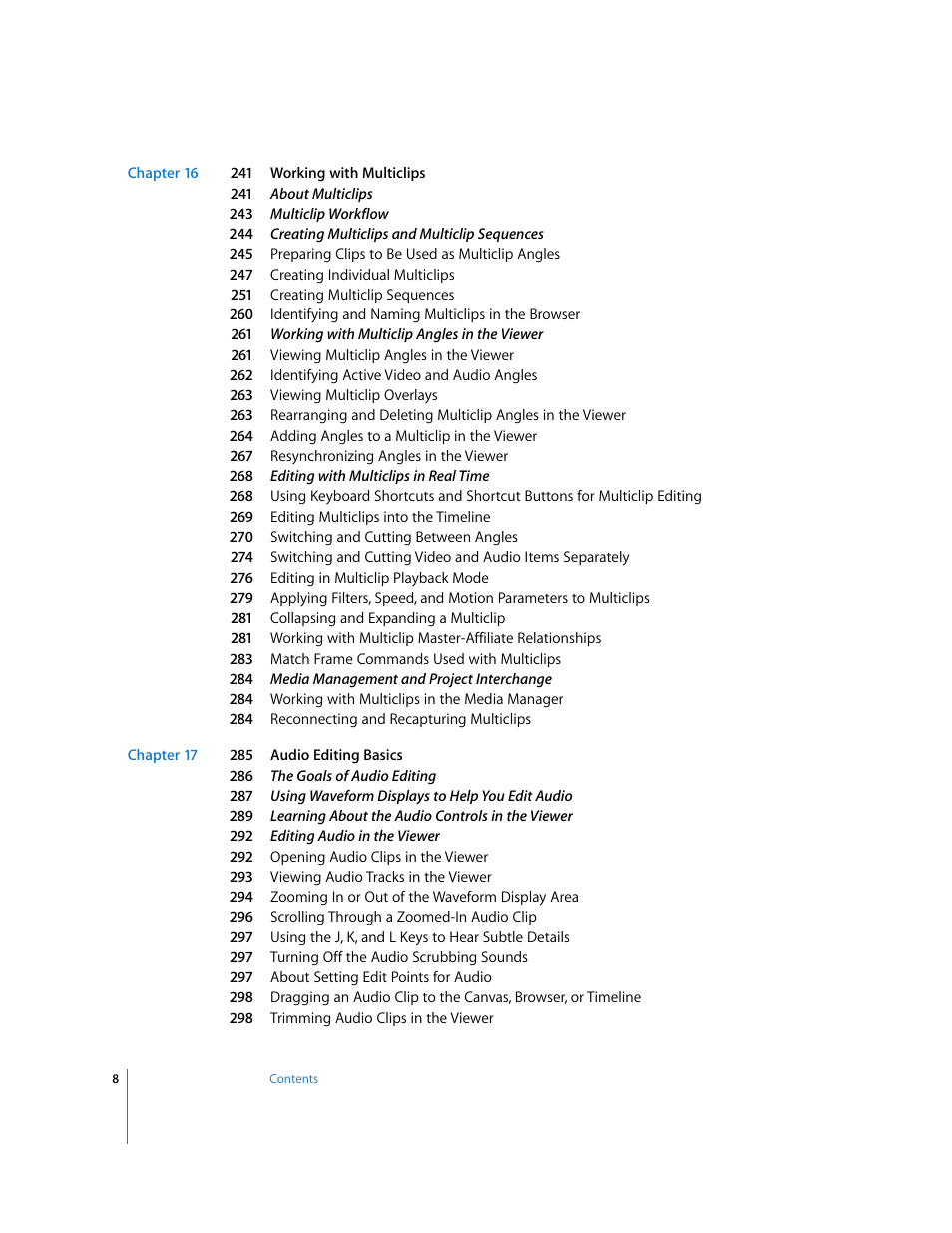 Apple Final Cut Pro 6 User Manual | Page 341 / 2033