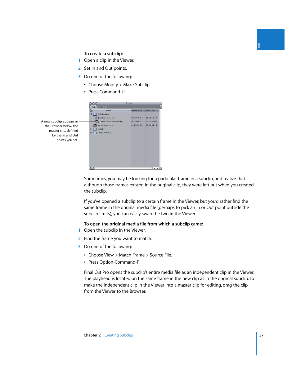 Apple Final Cut Pro 6 User Manual | Page 370 / 2033