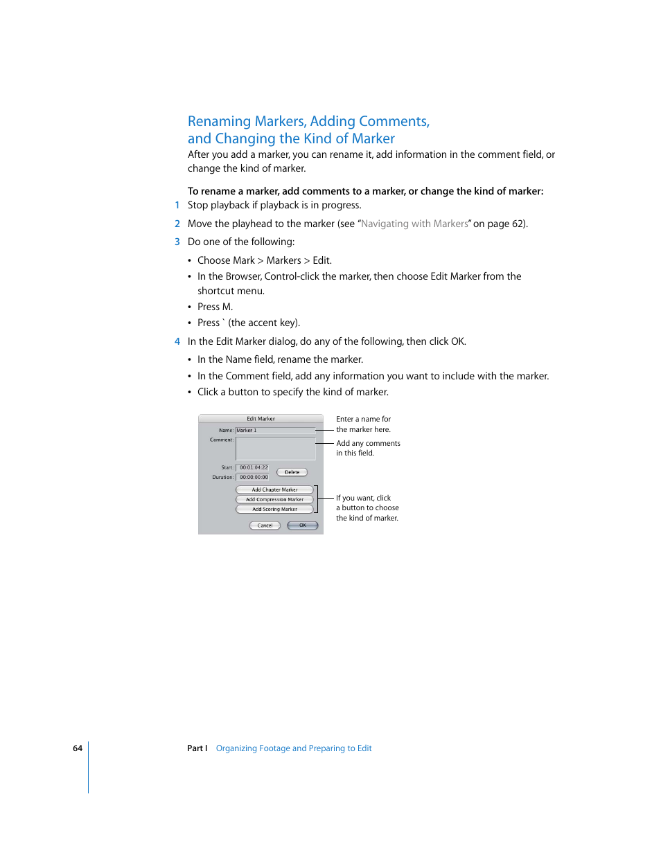 Of marker | Apple Final Cut Pro 6 User Manual | Page 397 / 2033
