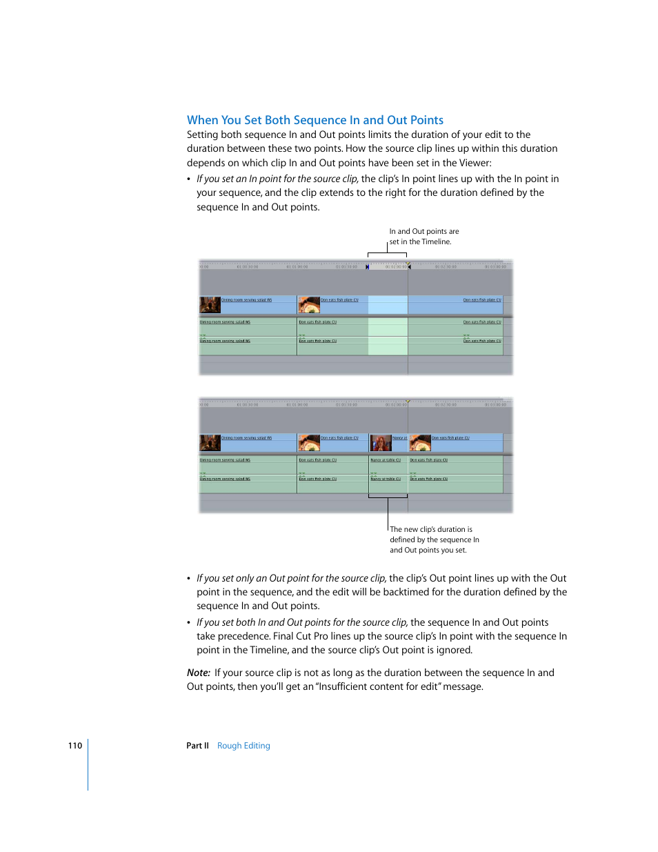 When you set both sequence in and out points | Apple Final Cut Pro 6 User Manual | Page 443 / 2033