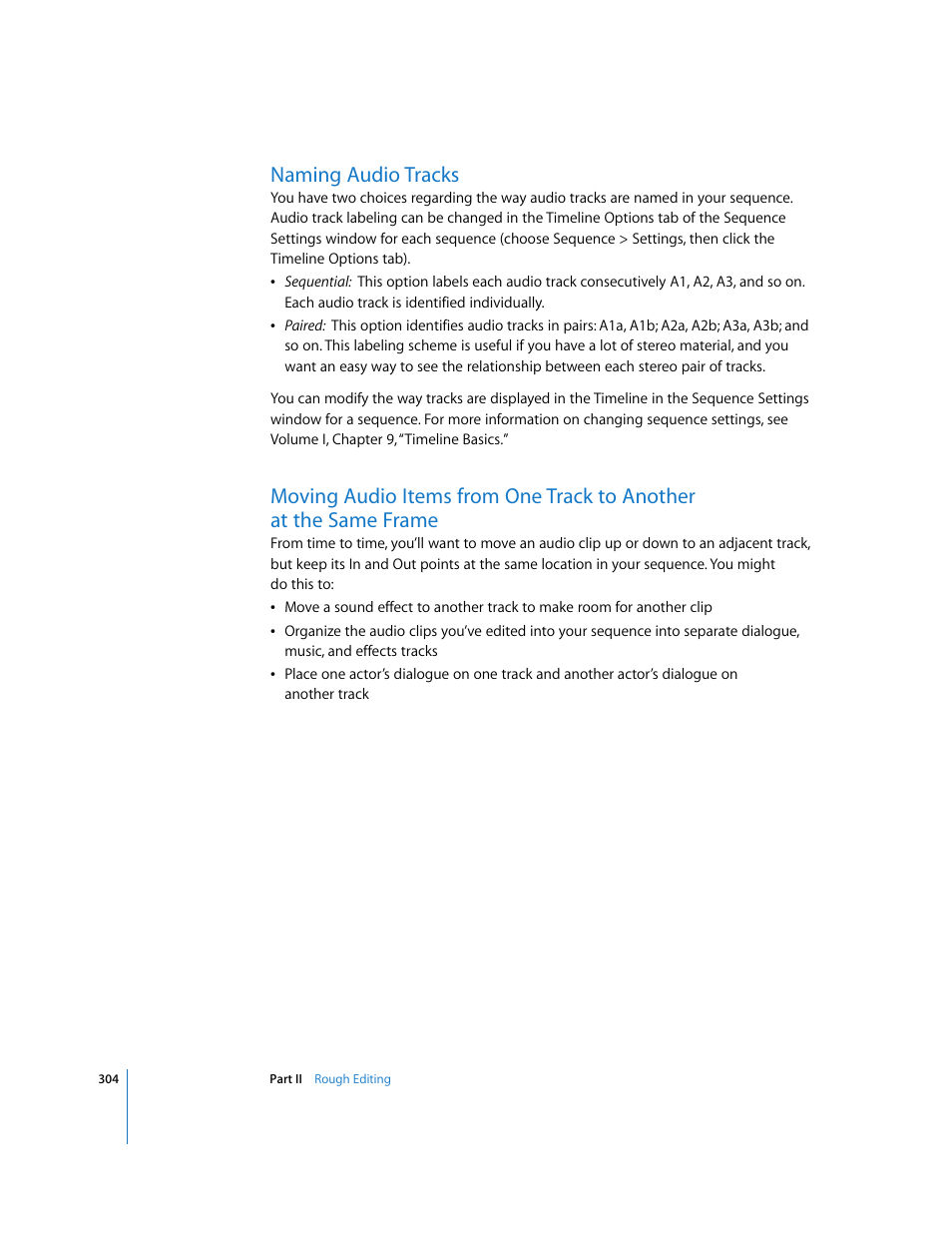 Naming audio tracks | Apple Final Cut Pro 6 User Manual | Page 637 / 2033