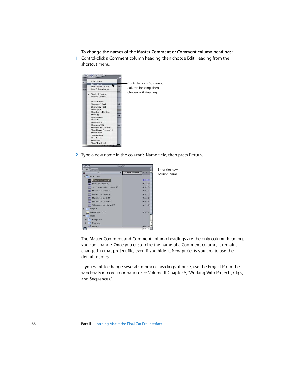 Apple Final Cut Pro 6 User Manual | Page 67 / 2033