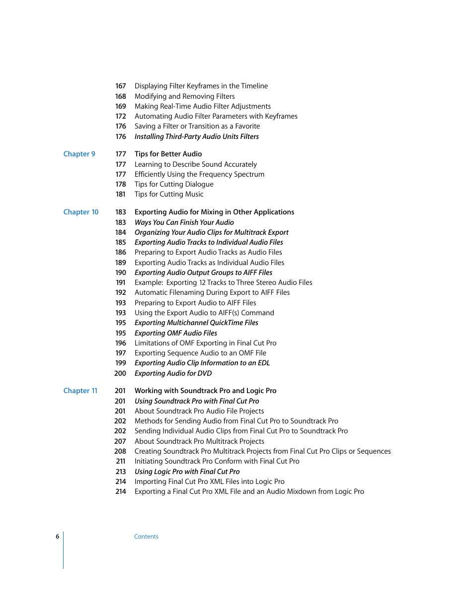 Apple Final Cut Pro 6 User Manual | Page 791 / 2033