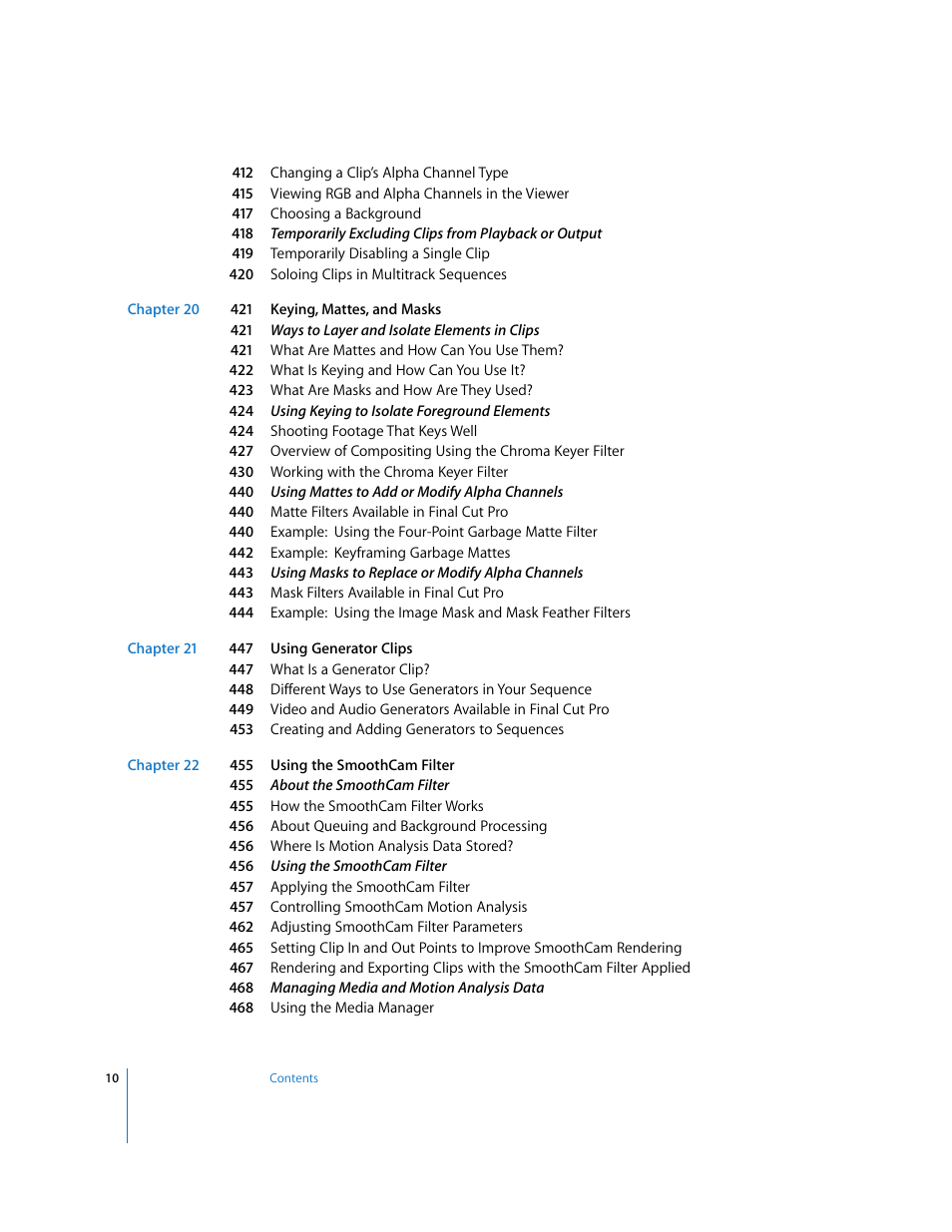 Apple Final Cut Pro 6 User Manual | Page 795 / 2033