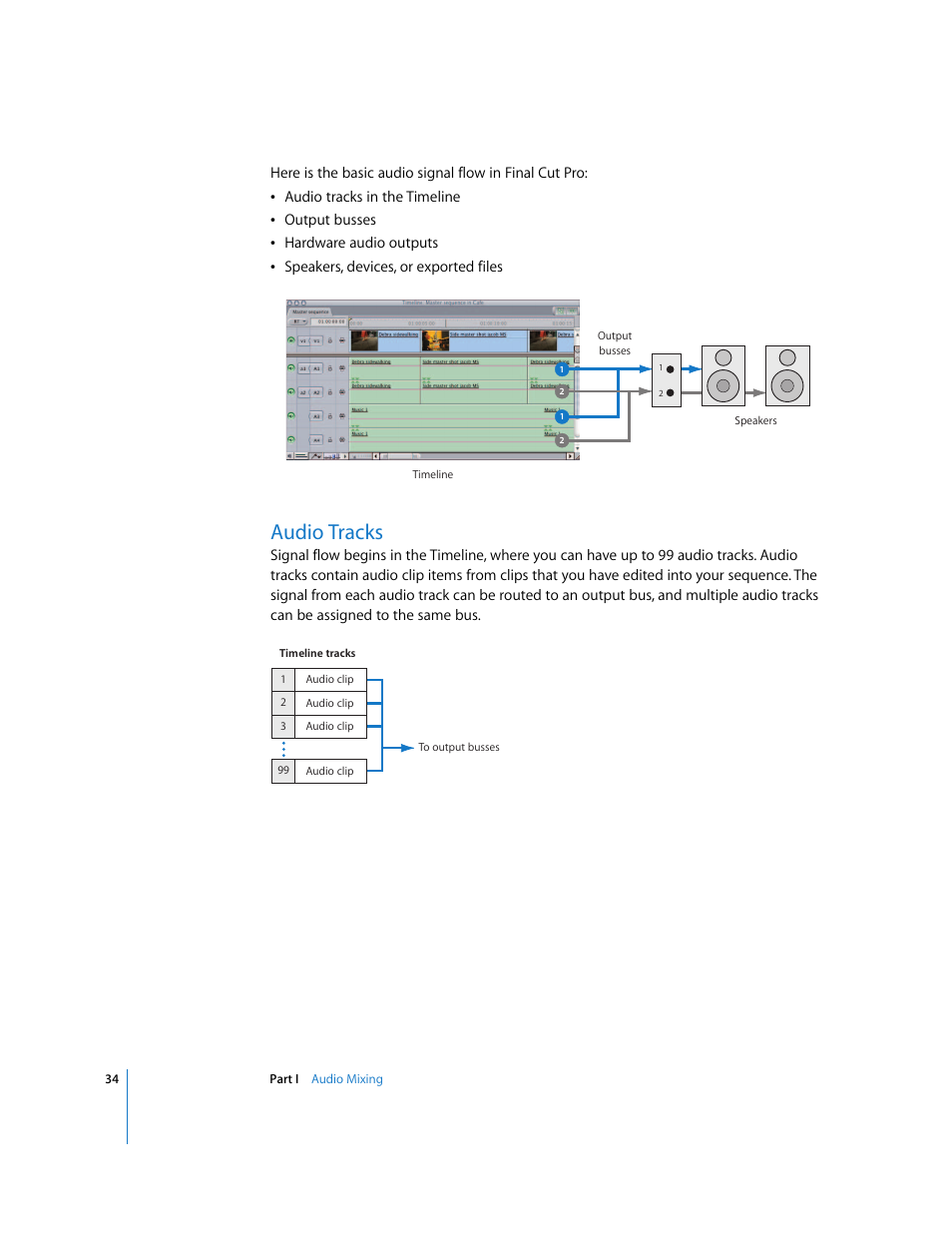 Audio tracks | Apple Final Cut Pro 6 User Manual | Page 819 / 2033