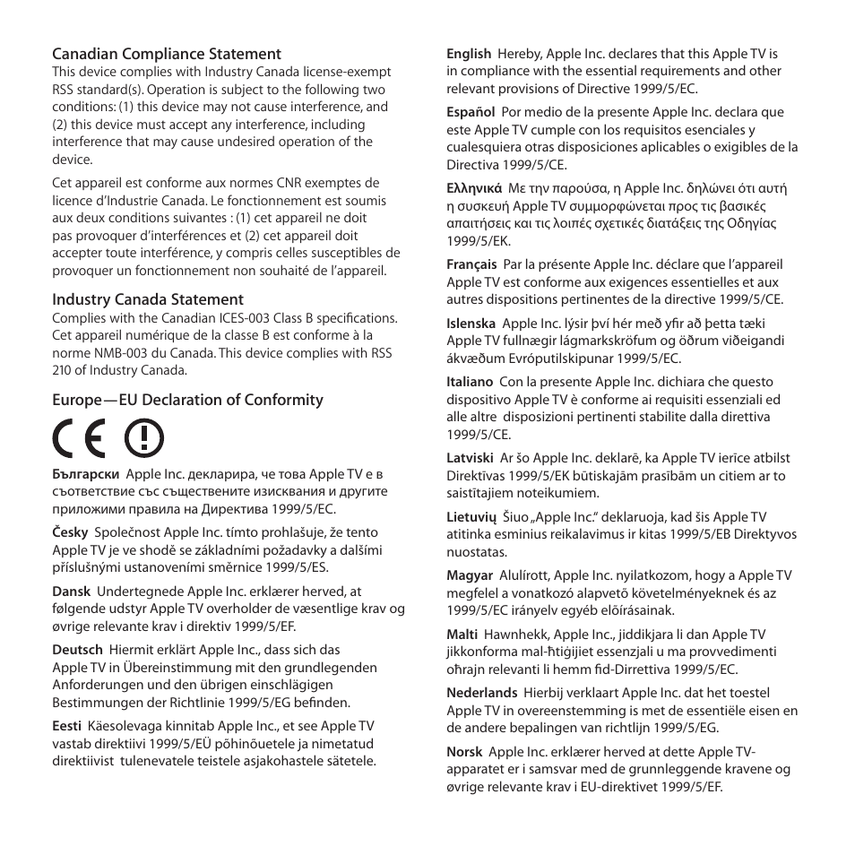 Apple TV (2nd generation) User Manual | Page 4 / 20