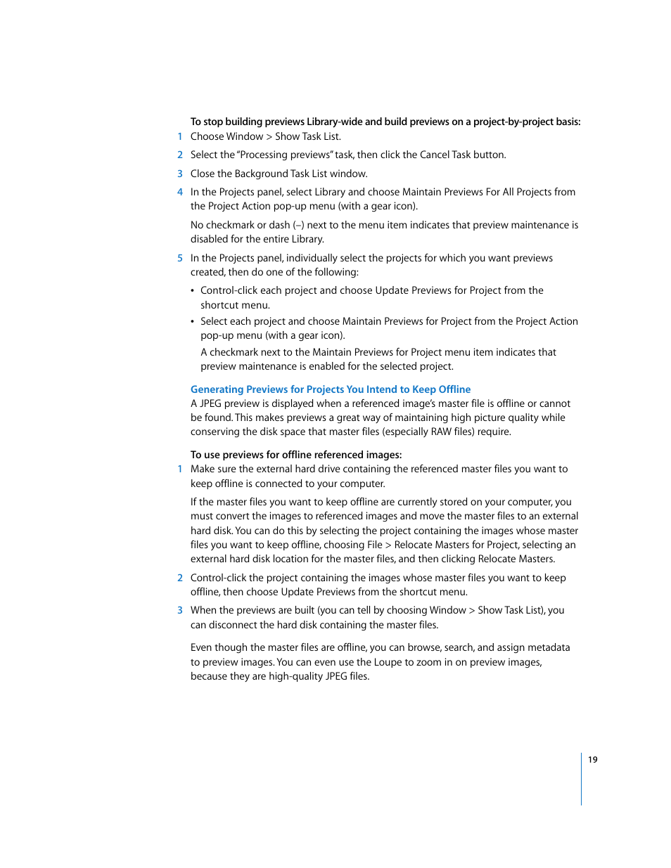 Apple Aperture Late-Breaking News User Manual | Page 19 / 32