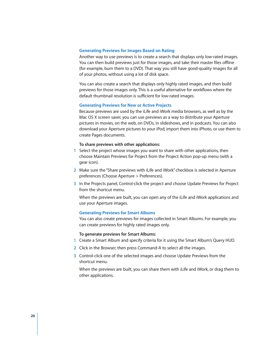 Apple Aperture Late-Breaking News User Manual | Page 20 / 32