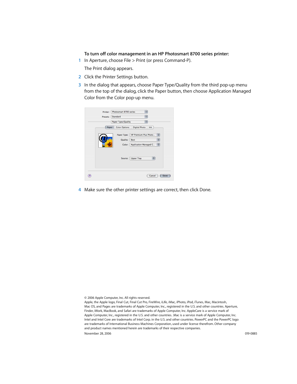 Apple Aperture Late-Breaking News User Manual | Page 32 / 32