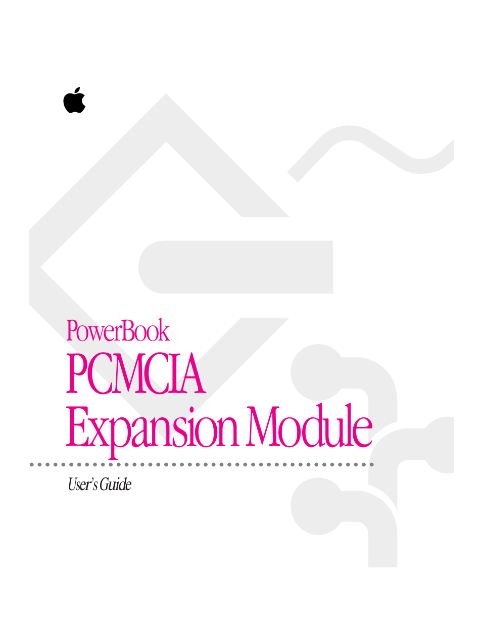 Pcmcia expansionmodule, Powerbook | Apple PowerBook PCMCIA Expansion Module User Manual | Page 8 / 8