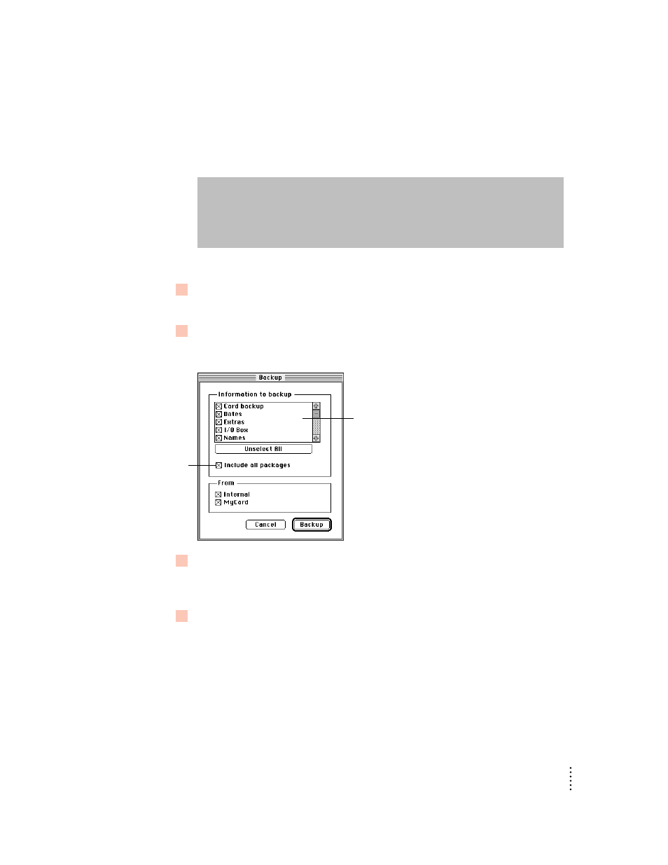 Apple Newton Backup Utility (for Macintosh) User Manual | Page 19 / 39