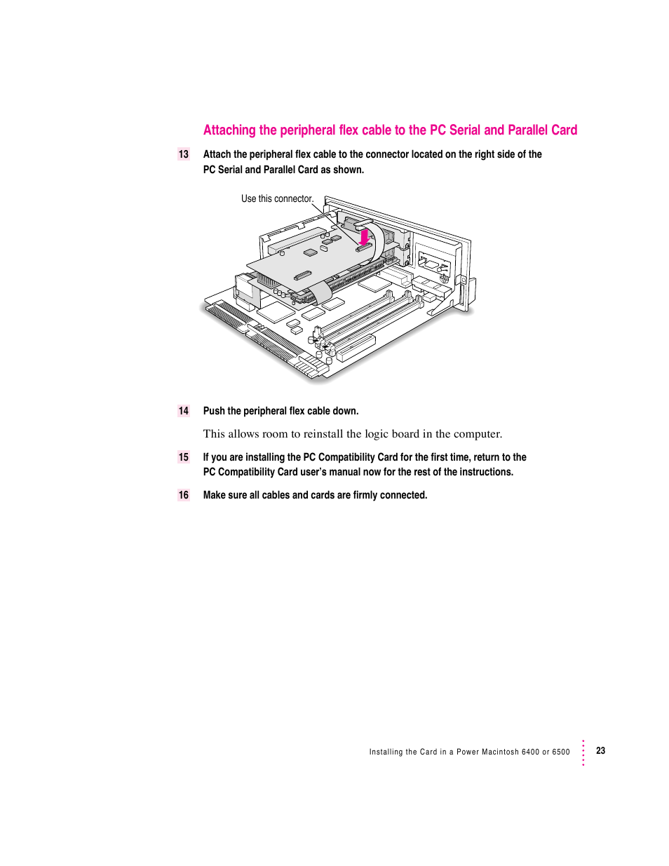 Apple PC Serial and Parallel Card User Manual | Page 23 / 84