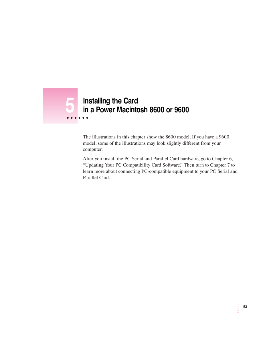 Apple PC Serial and Parallel Card User Manual | Page 53 / 84
