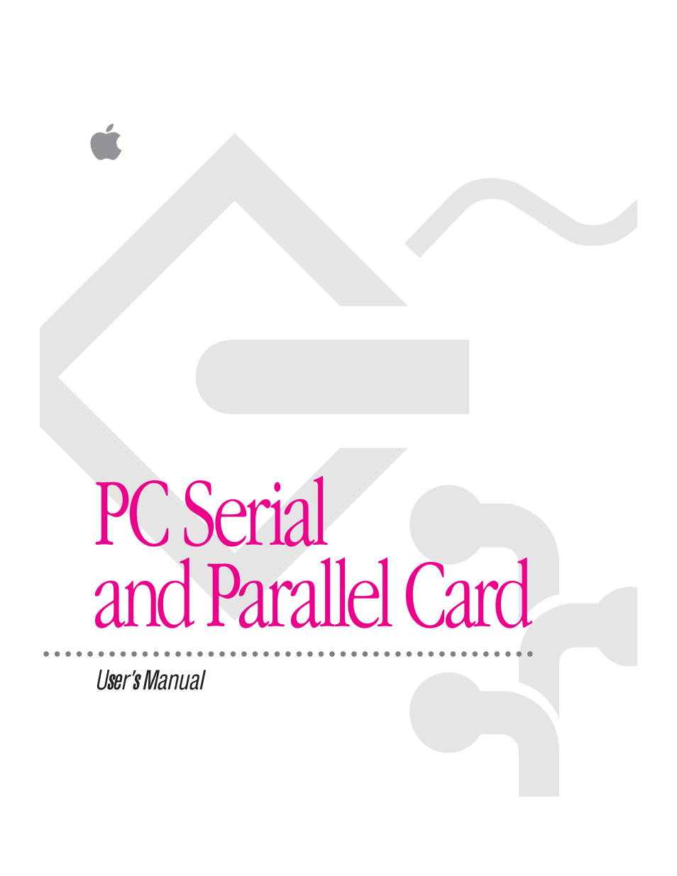 Pc serial and parallel card | Apple PC Serial and Parallel Card User Manual | Page 75 / 84