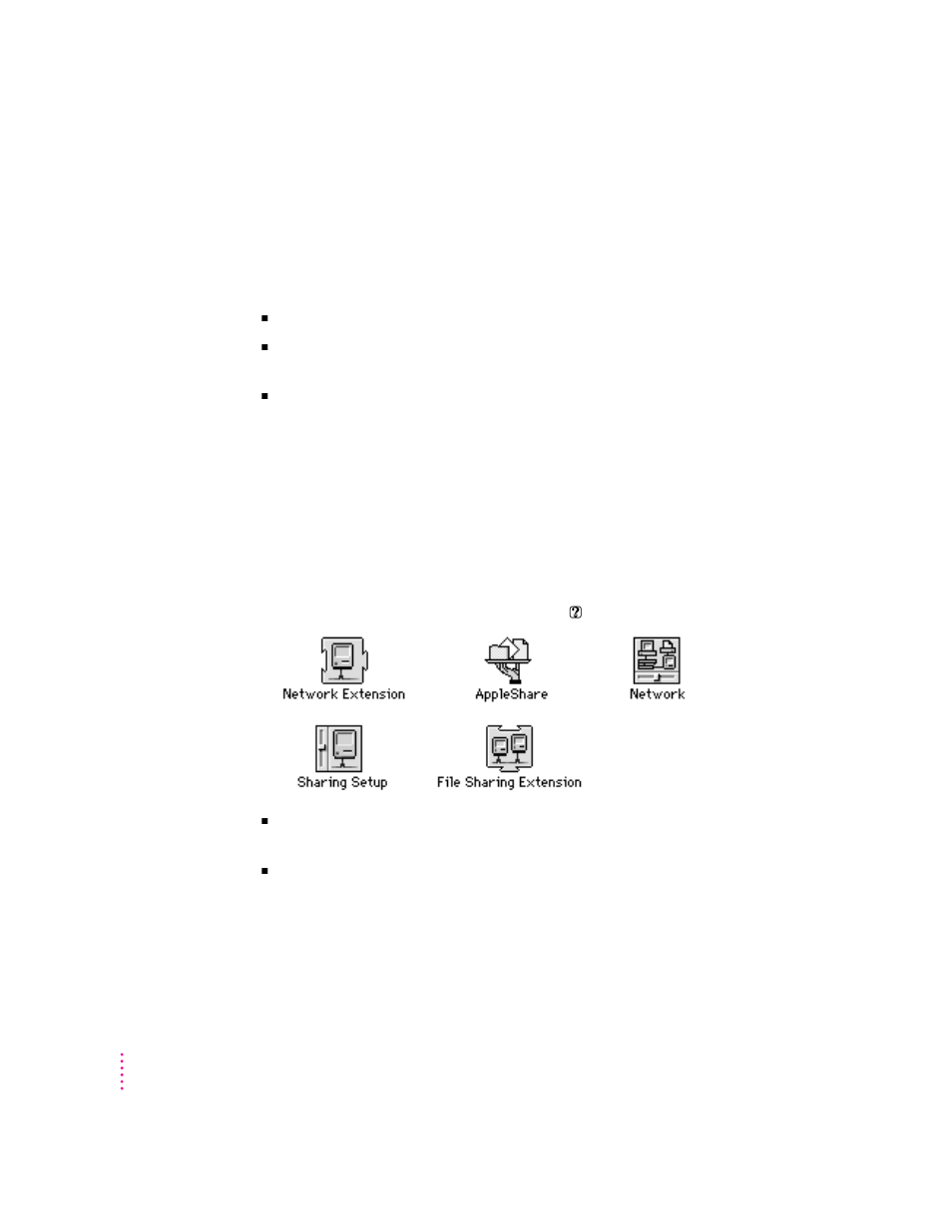 Problems with networks and file sharing | Apple PowerBook (Duo, 2300 Series) User Manual | Page 112 / 161