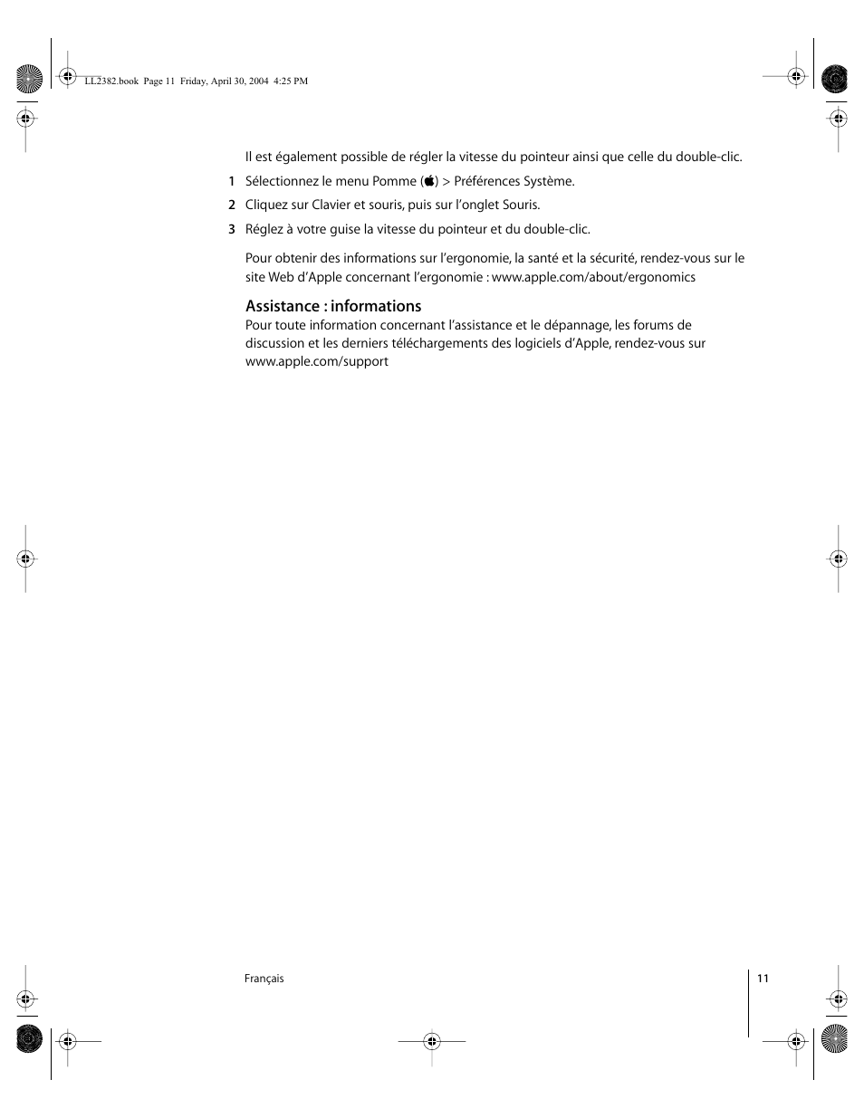 Apple Wireless Keyboard and Mouse User Manual | Page 11 / 20