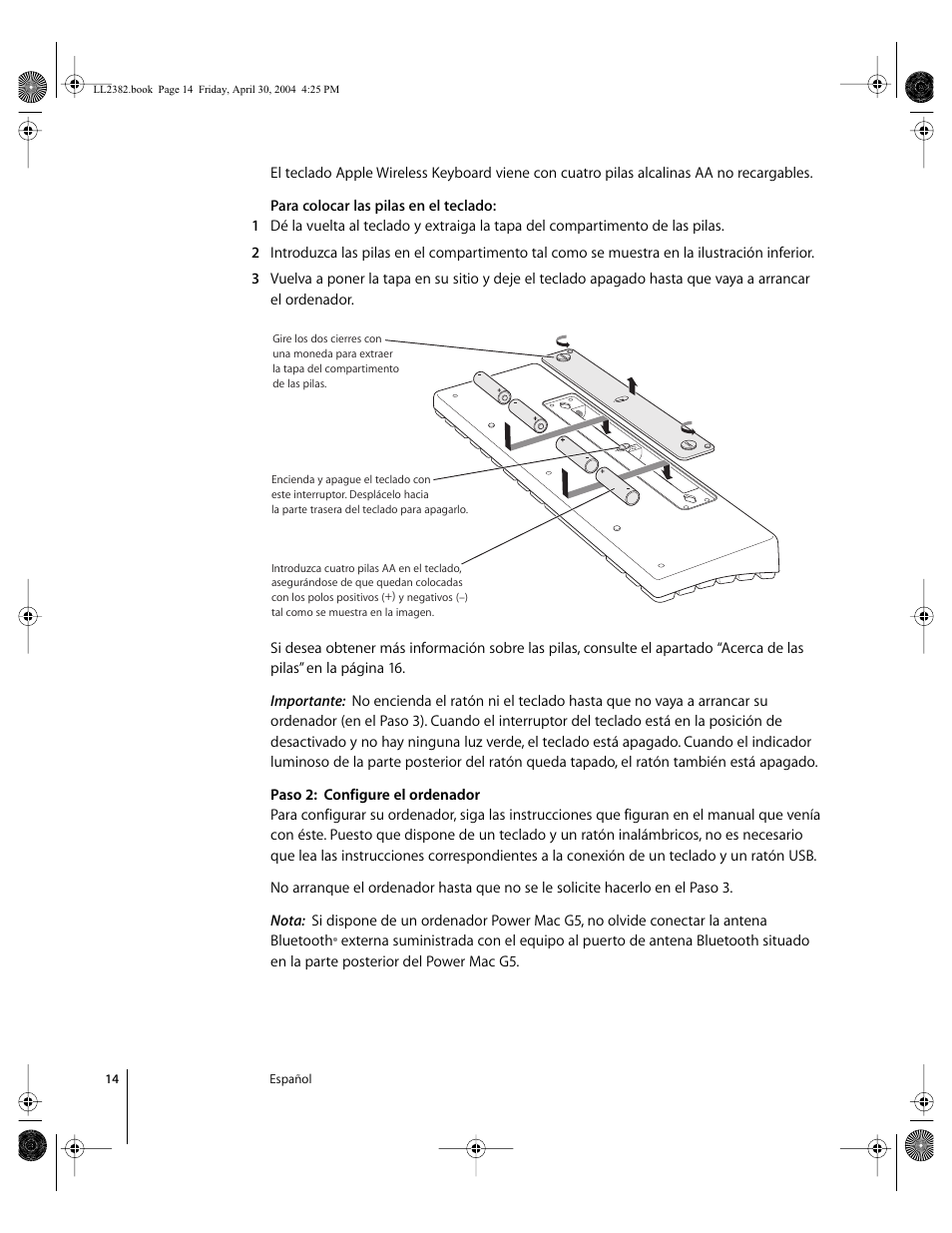 Apple Wireless Keyboard and Mouse User Manual | Page 14 / 20