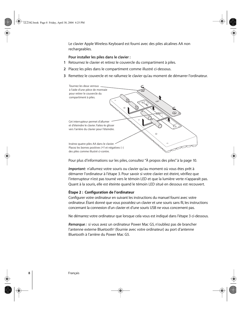 Apple Wireless Keyboard and Mouse User Manual | Page 8 / 20