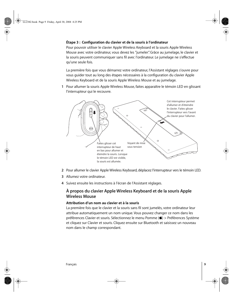 Apple Wireless Keyboard and Mouse User Manual | Page 9 / 20