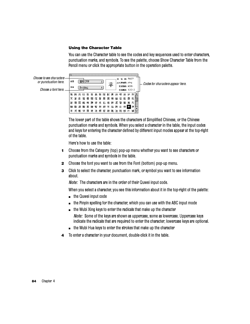 Apple Chinese Language Kit User Manual | Page 84 / 100