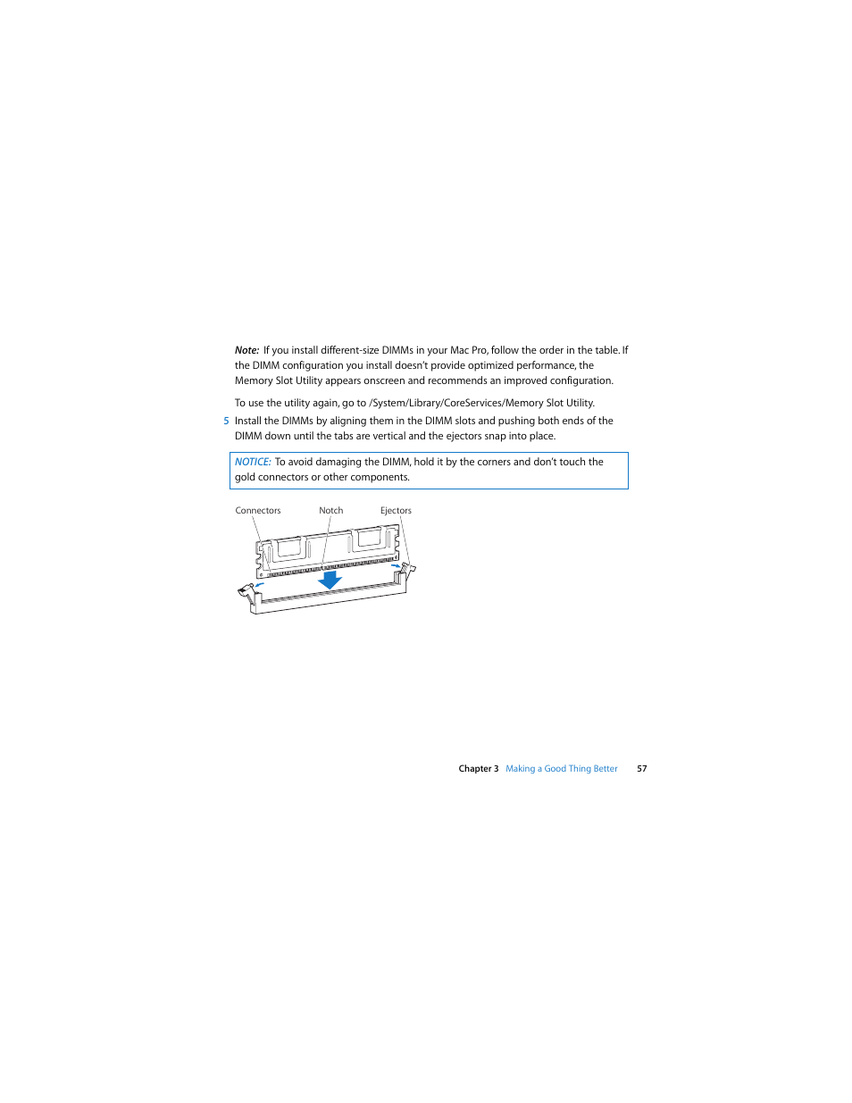 Apple Mac Pro (Early 2009) User Manual | Page 57 / 124