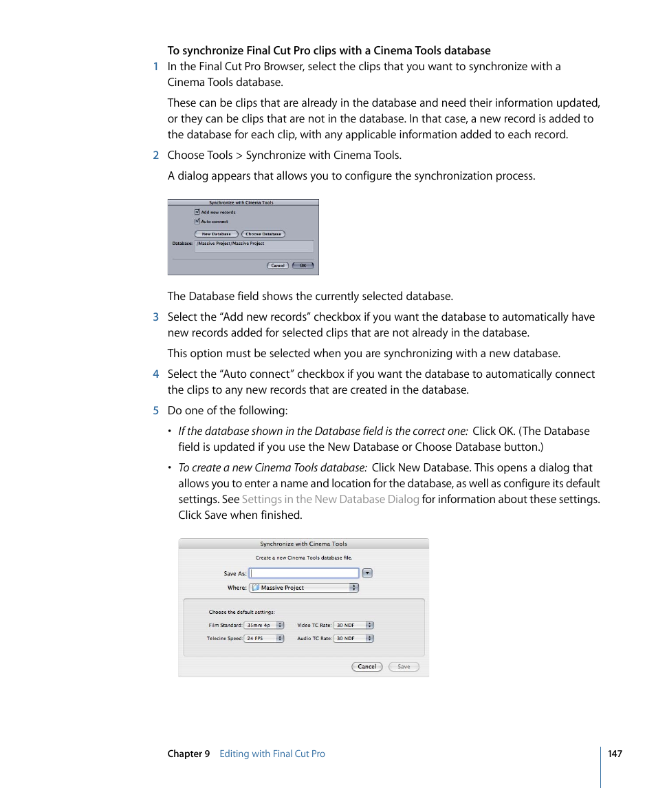 Apple Cinema Tools 4 User Manual | Page 147 / 258