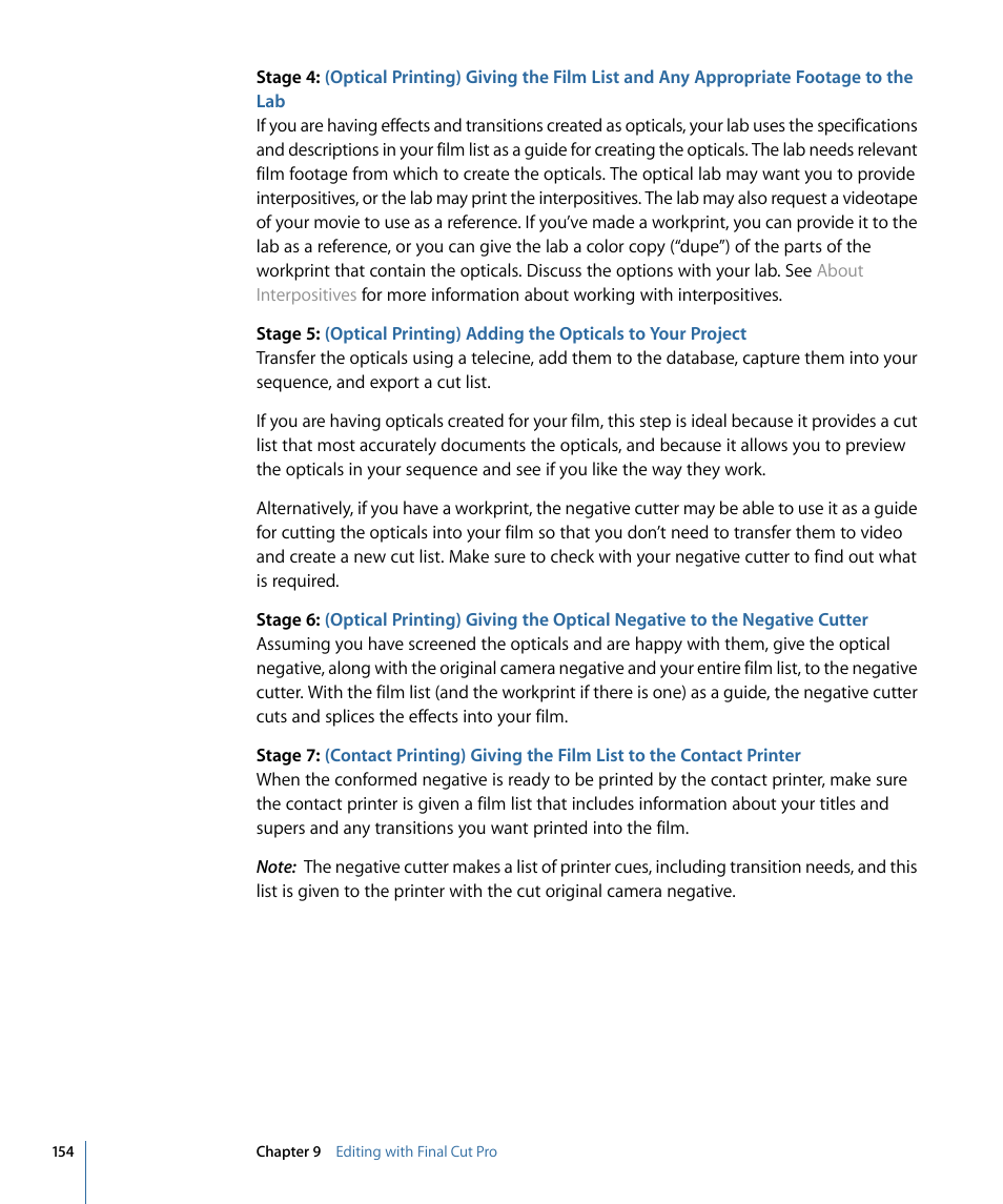 Apple Cinema Tools 4 User Manual | Page 154 / 258