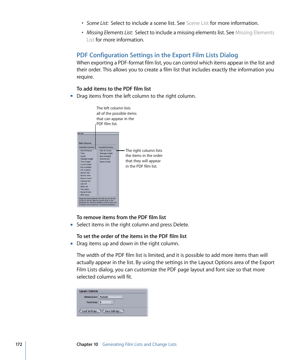 Apple Cinema Tools 4 User Manual | Page 172 / 258