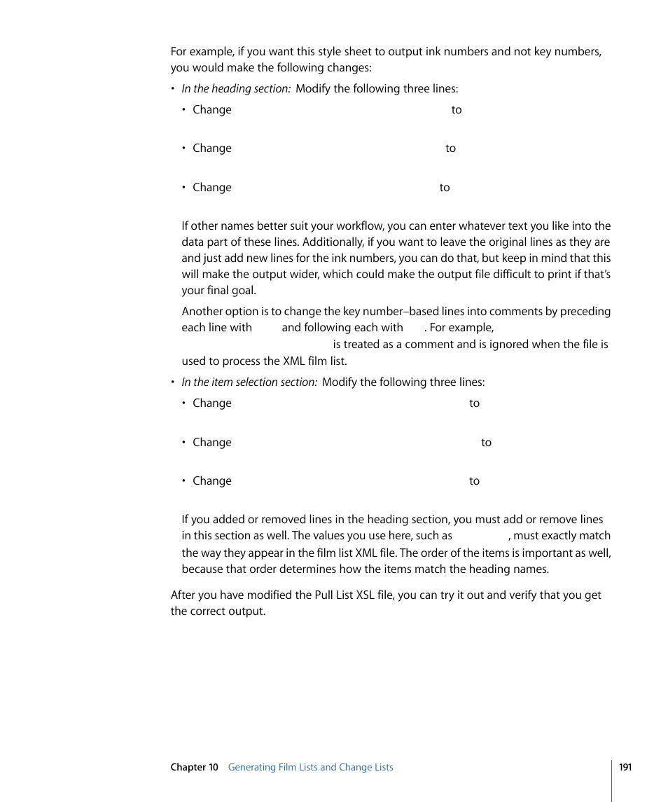 Apple Cinema Tools 4 User Manual | Page 191 / 258