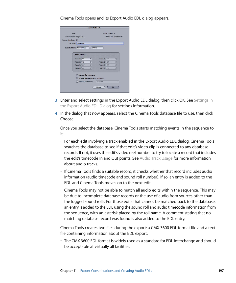 Apple Cinema Tools 4 User Manual | Page 197 / 258