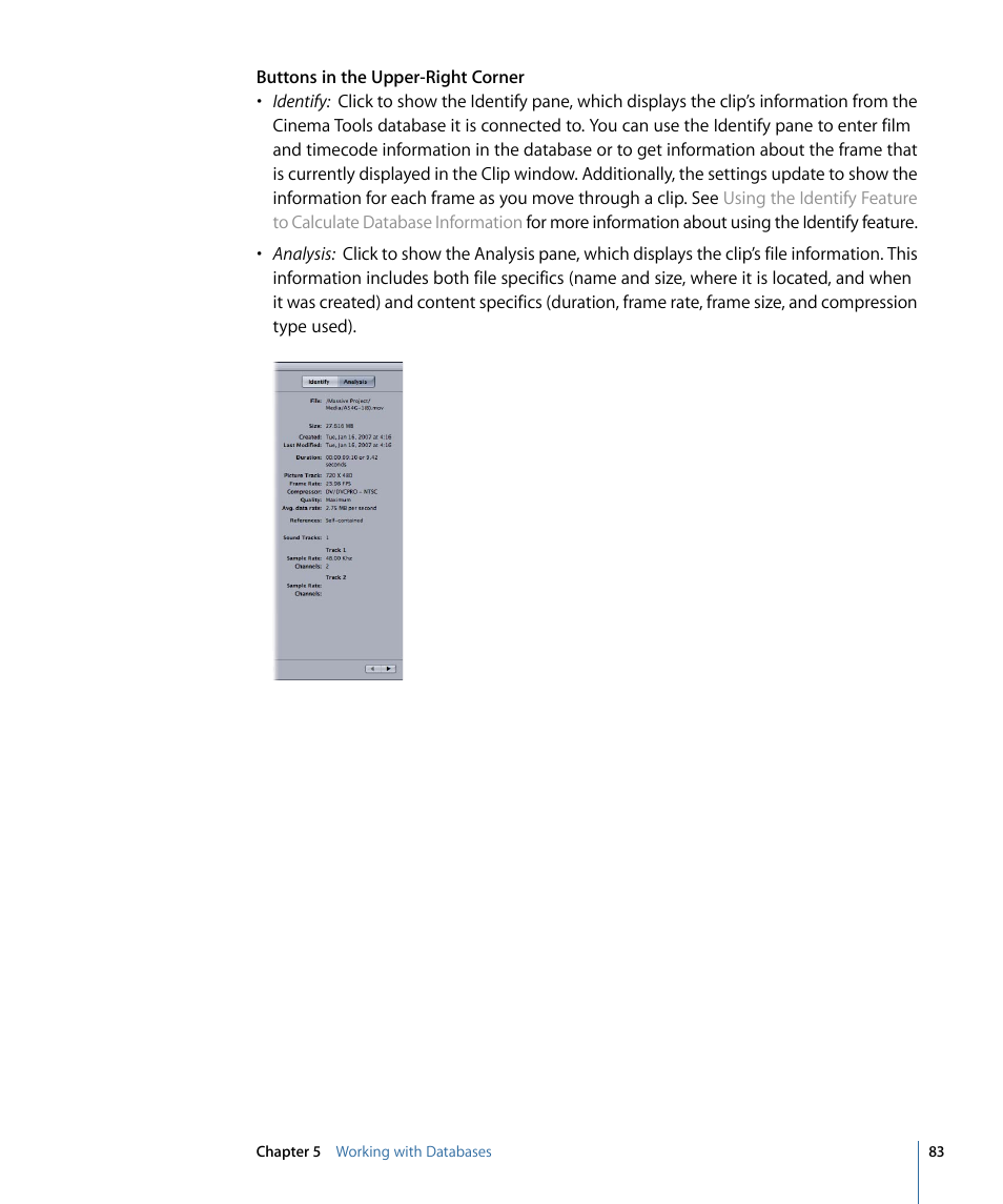 Apple Cinema Tools 4 User Manual | Page 83 / 258