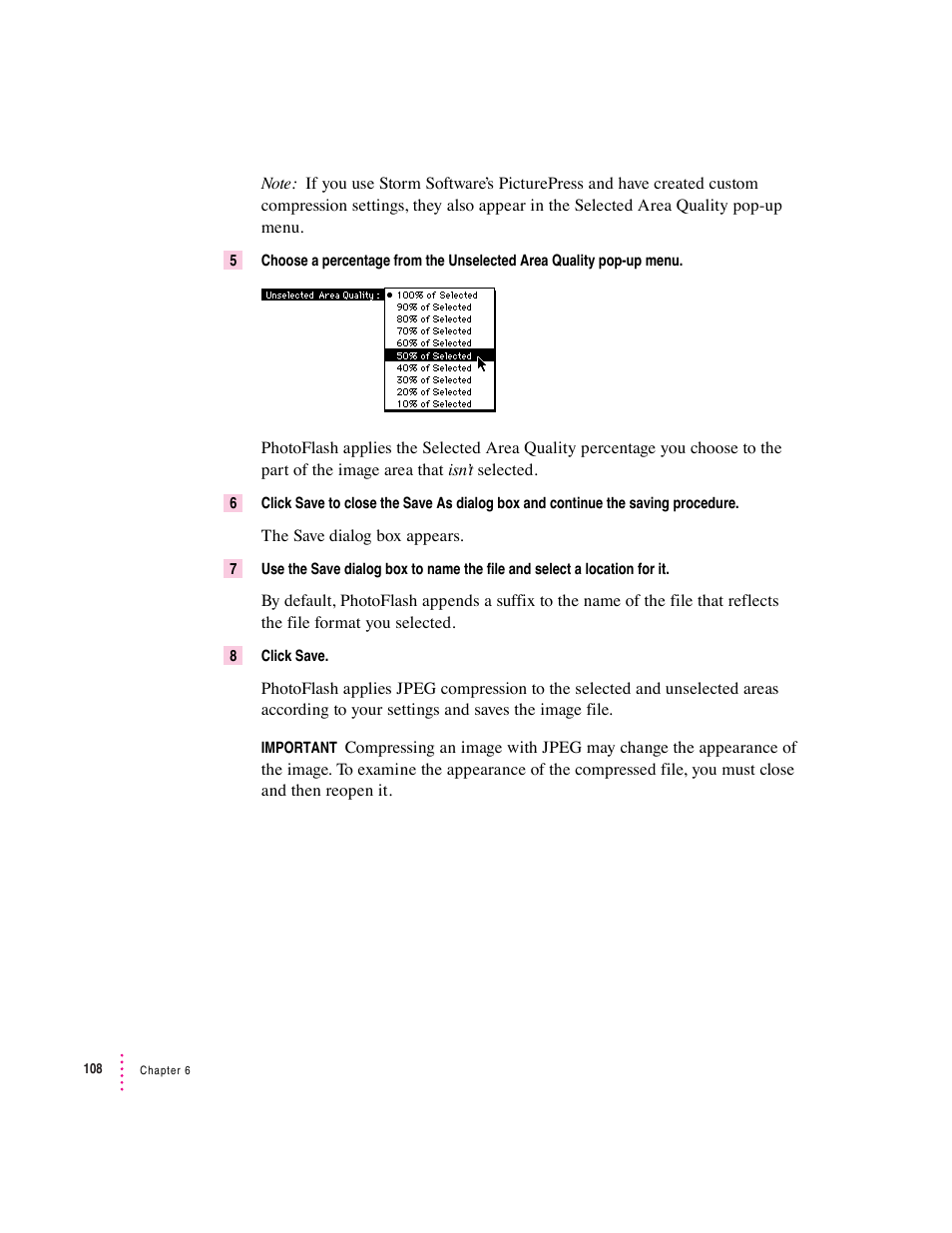Apple Macintosh PhotoFlash User Manual | Page 118 / 156