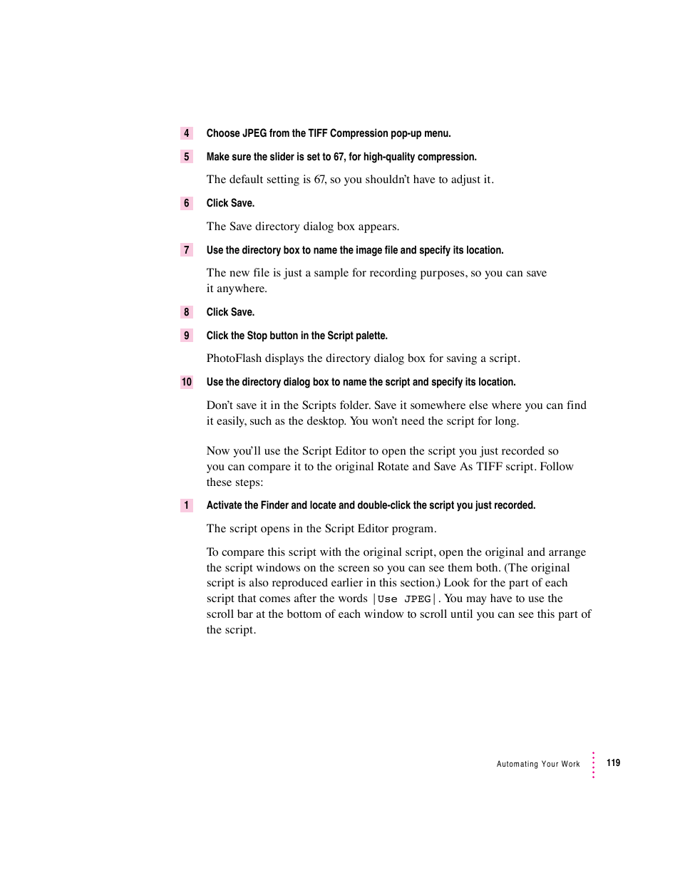 Apple Macintosh PhotoFlash User Manual | Page 129 / 156