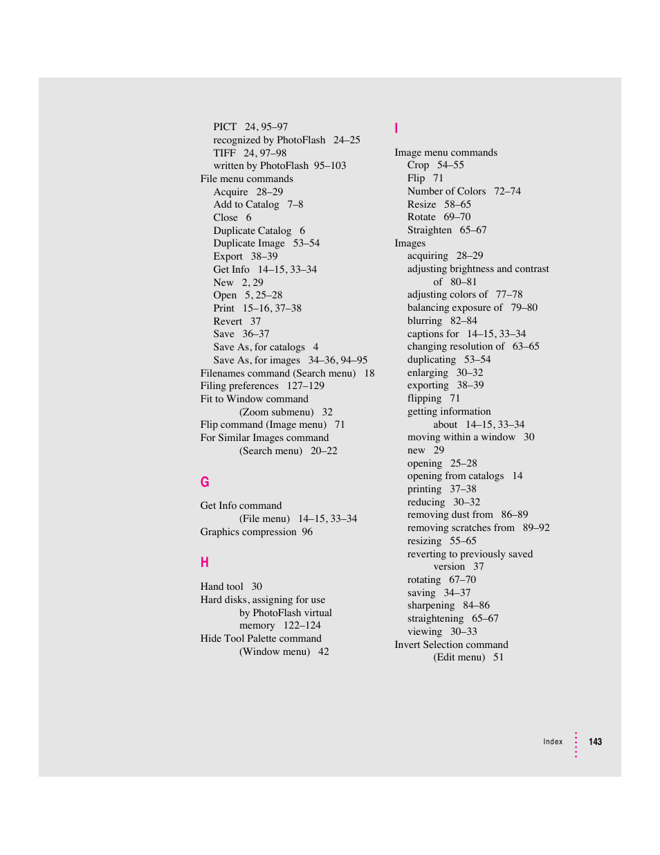 Apple Macintosh PhotoFlash User Manual | Page 152 / 156