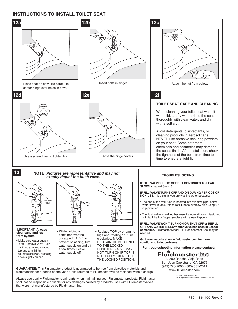 12b 13 | American Standard 2446 User Manual | Page 4 / 5