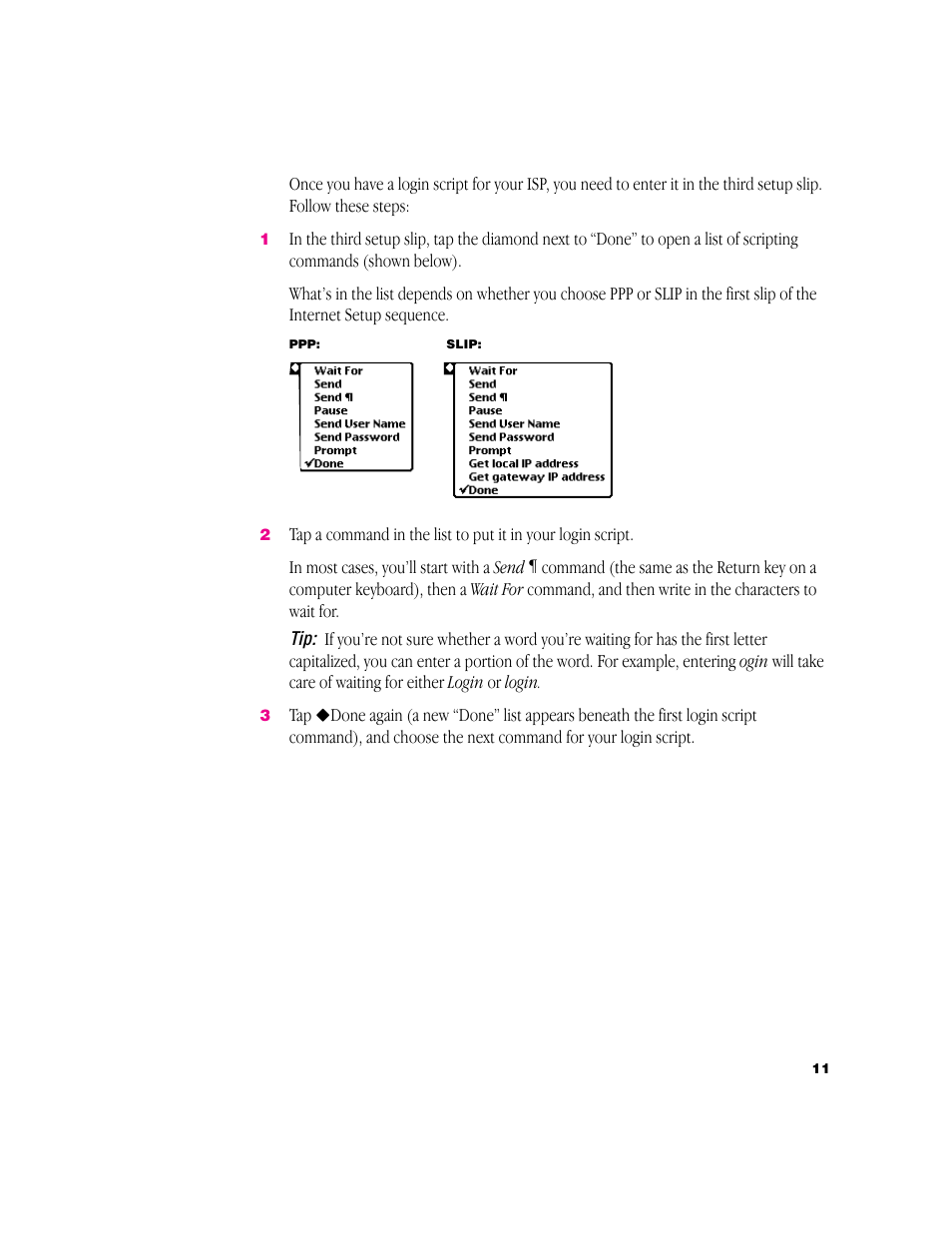 Apple Newton Internet Enabler User Manual | Page 11 / 29