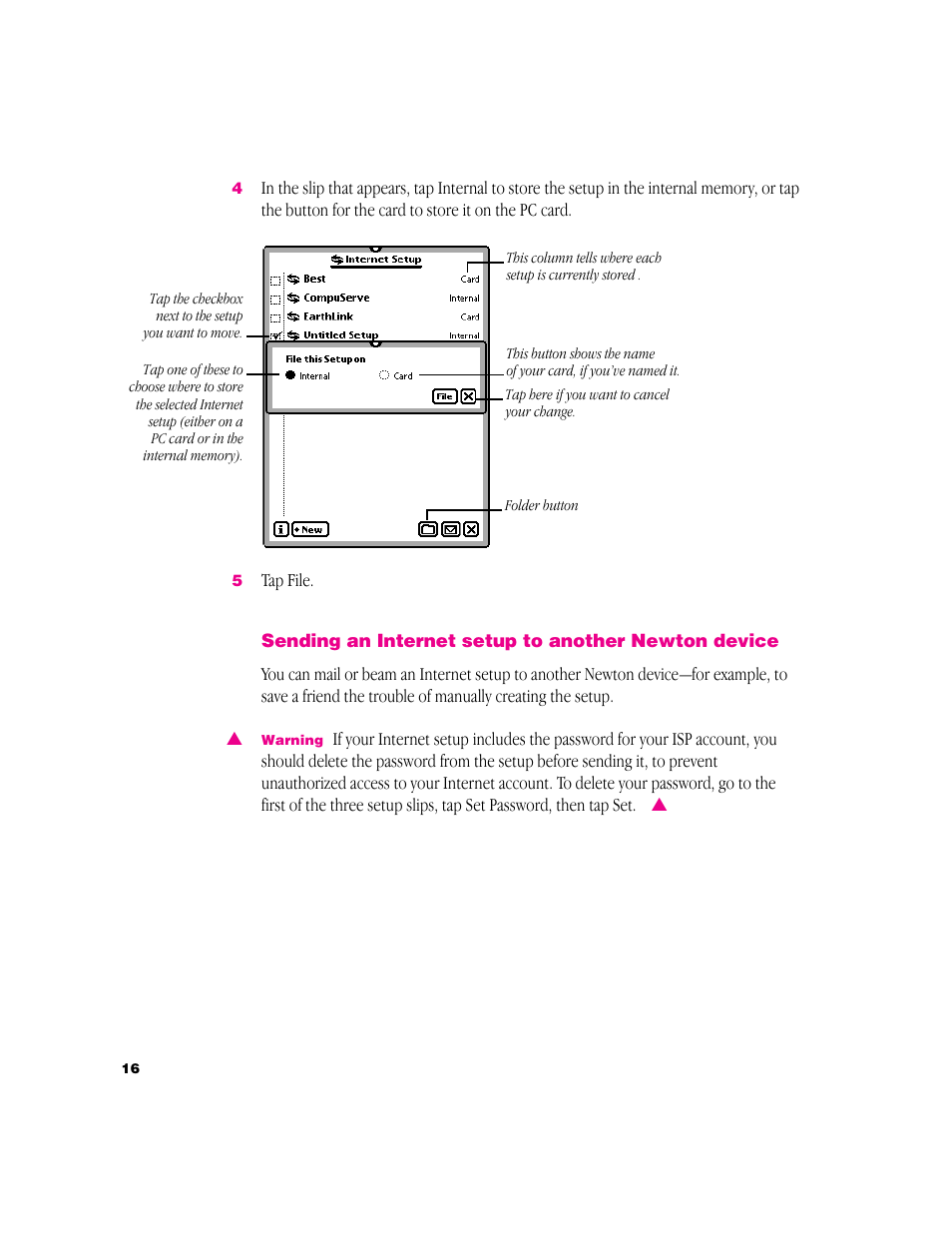 Apple Newton Internet Enabler User Manual | Page 16 / 29