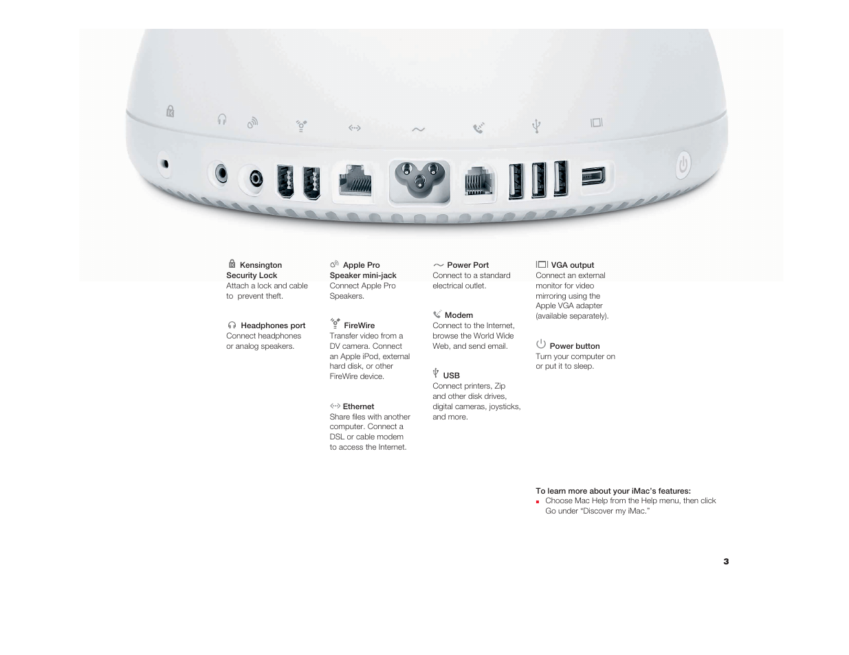 Apple iMac G4 Flat Panel 15-inch (Original) User Manual | Page 4 / 40