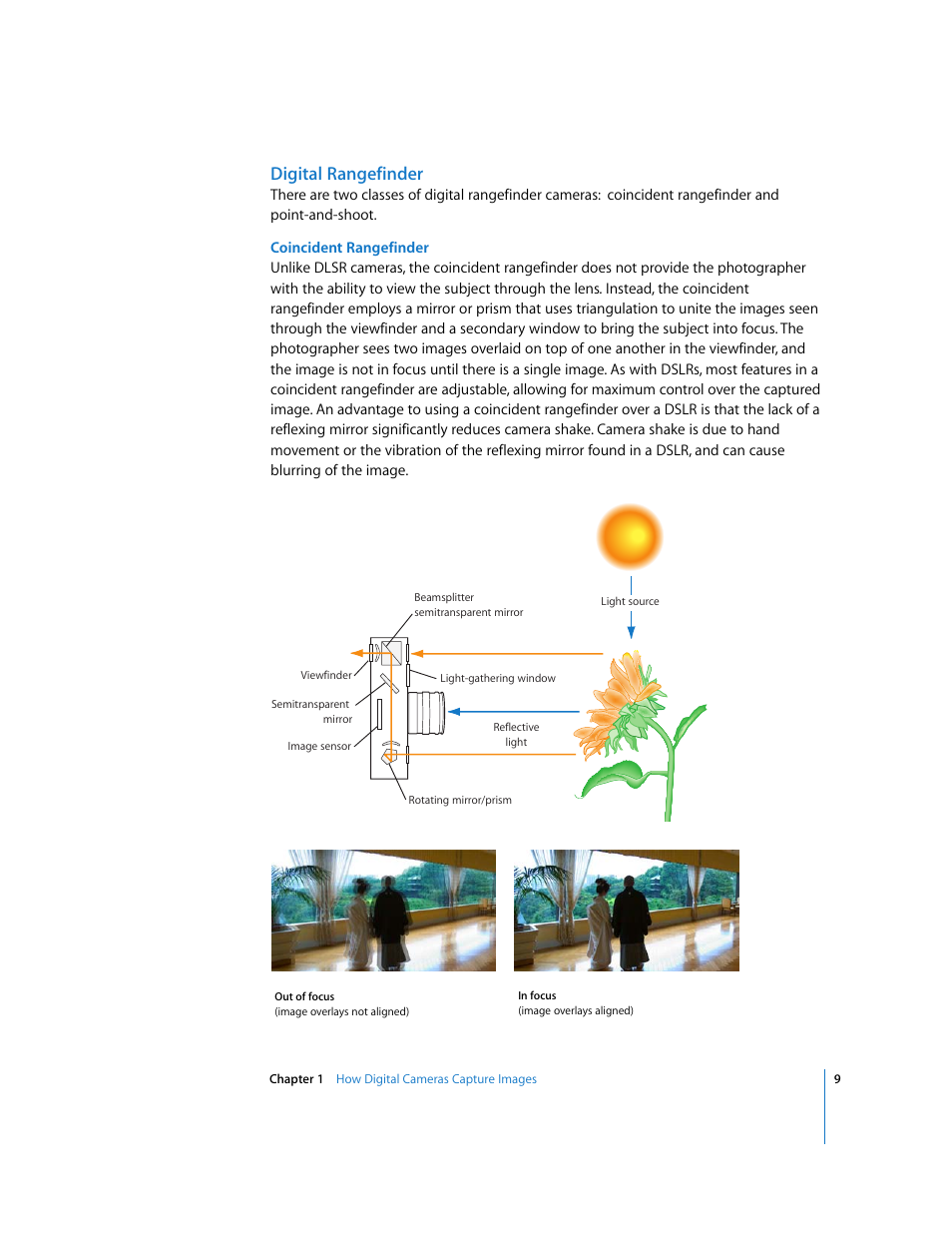 Digital rangefinder | Apple Aperture Digital Photography Fundamentals User Manual | Page 9 / 47