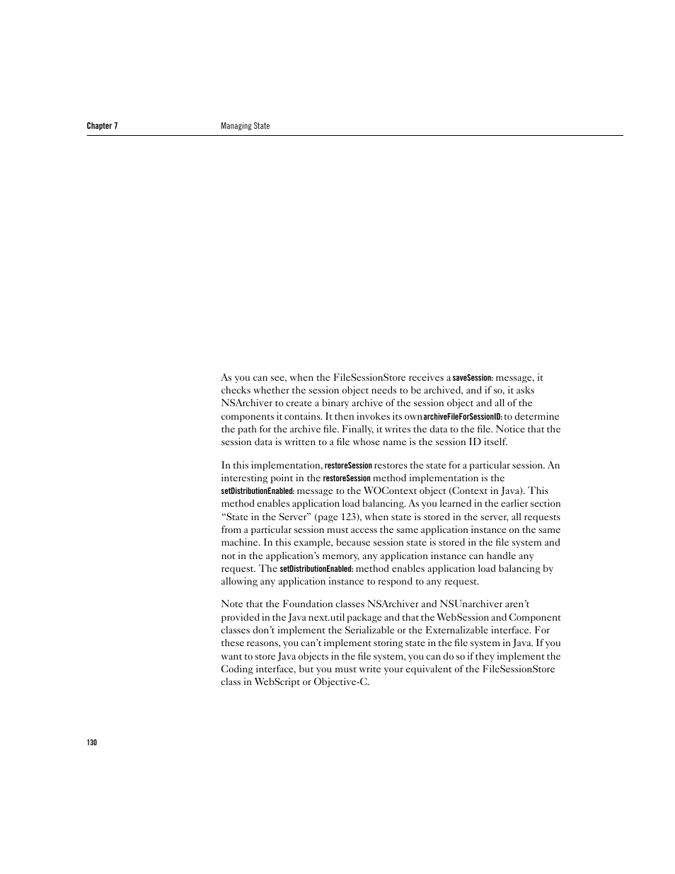 Apple WebObjects 3.5 User Manual | Page 130 / 218