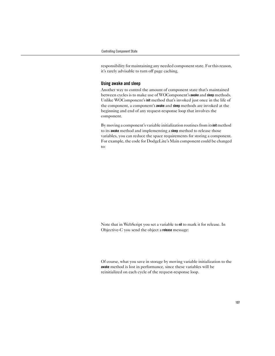 Apple WebObjects 3.5 User Manual | Page 137 / 218