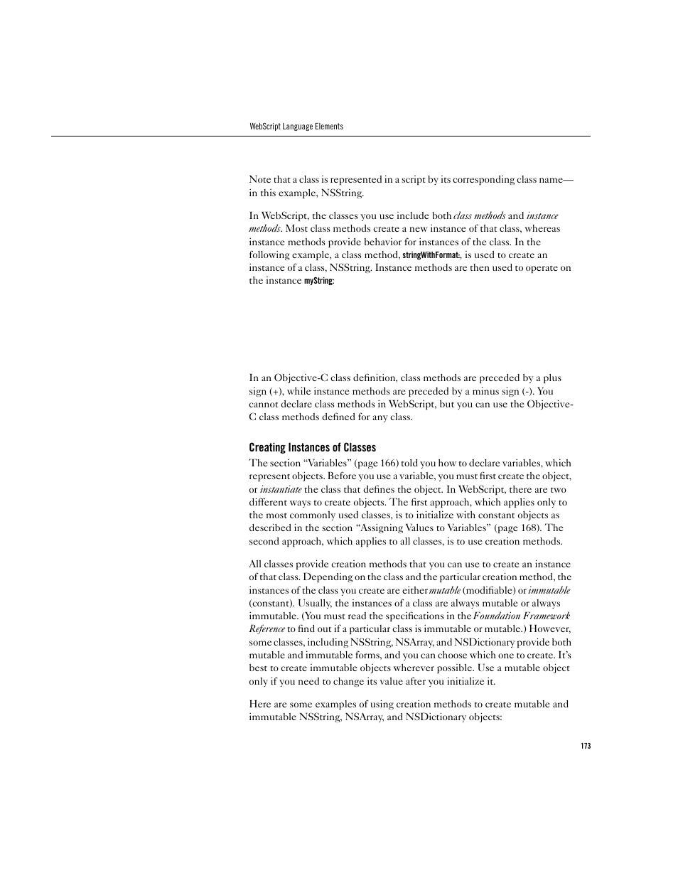 Apple WebObjects 3.5 User Manual | Page 173 / 218