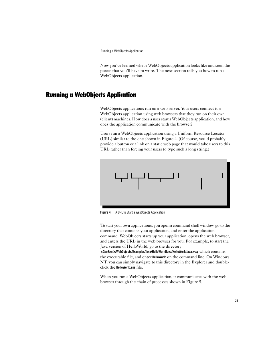 Running a webobjects application | Apple WebObjects 3.5 User Manual | Page 25 / 218