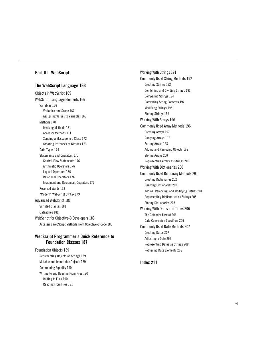 Apple WebObjects 3.5 User Manual | Page 7 / 218