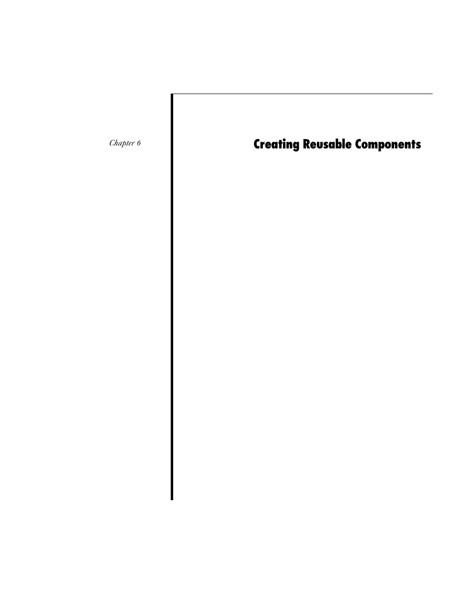 Creating reusable components | Apple WebObjects 3.5 User Manual | Page 91 / 218