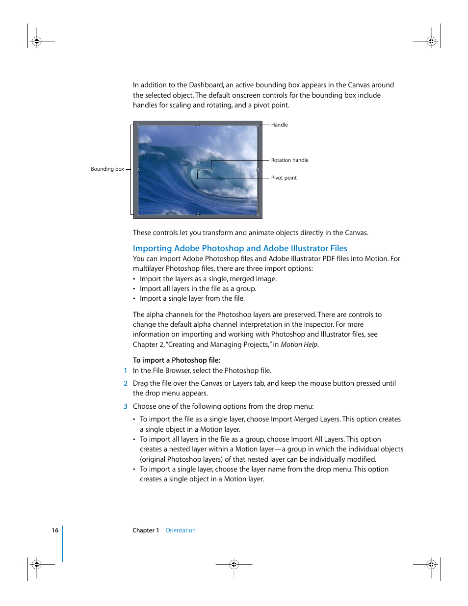 Apple Motion 2 Getting Started User Manual | Page 16 / 168